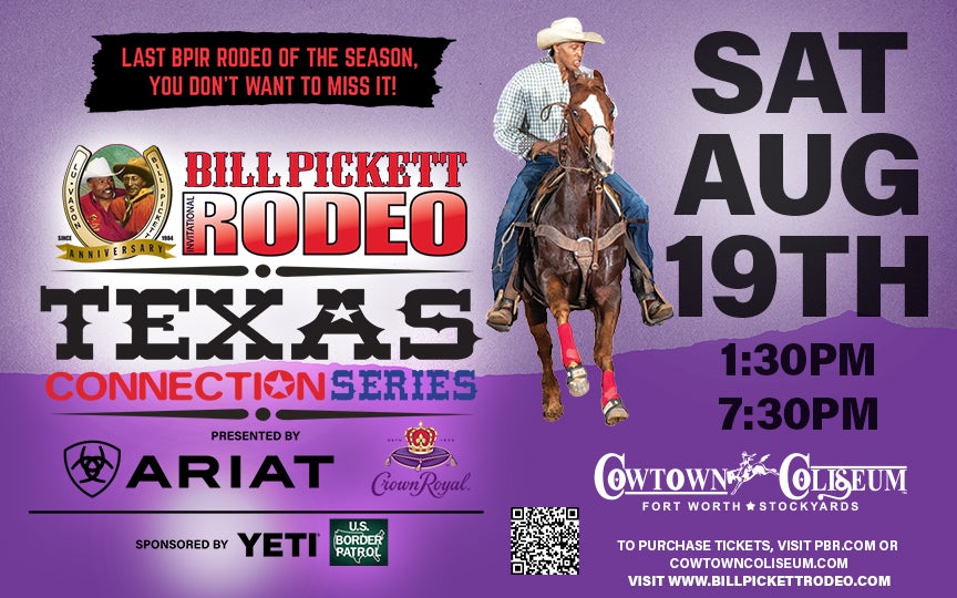 Bill Pickett Invitational Rodeo - 1:30pm & 7:30pm